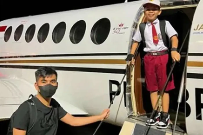 Farel Prayoga Naik Jet...