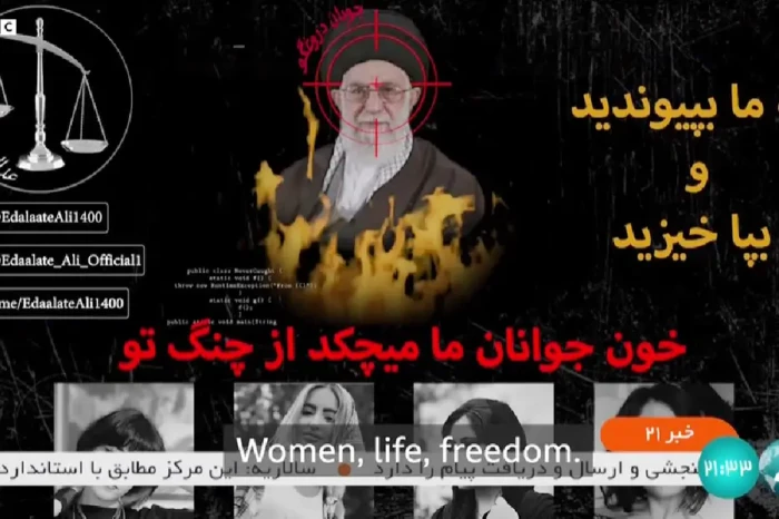 Stasiun TV Iran Diretas,...