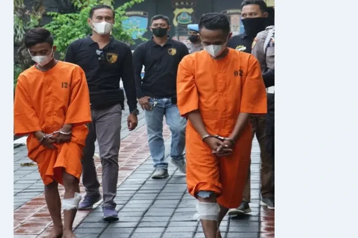 Polisi Tembak 2 Pelaku...