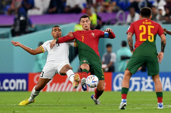 Hasil Portugal vs Ghana:...