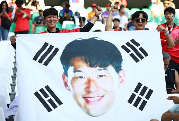 Susunan Pemain Korea...