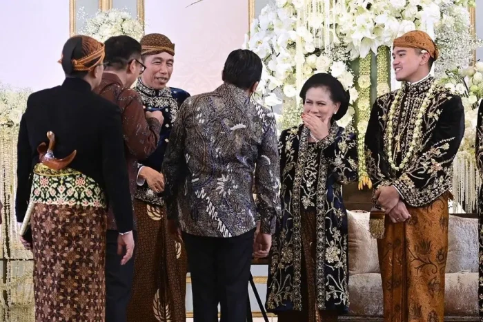 Hadiri Pernikahan Kaesang-Erina,...