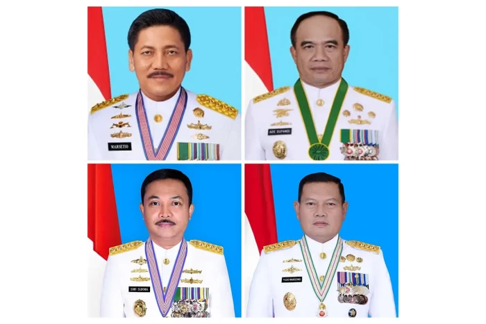 Deretan KSAL Era Presiden...