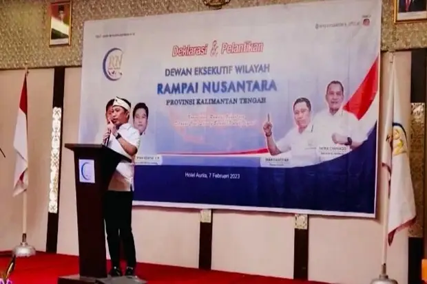 Lantik Pengurus Kalteng,...