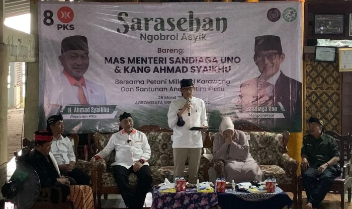 Momen Menparekraf Sandiaga...