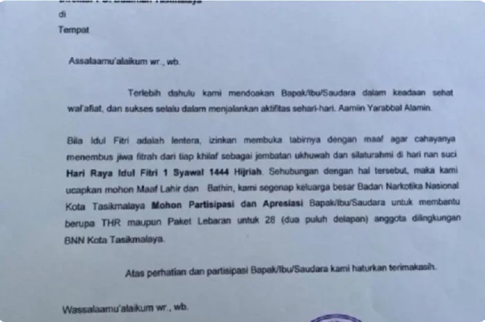 Imbas Minta THR ke PO...