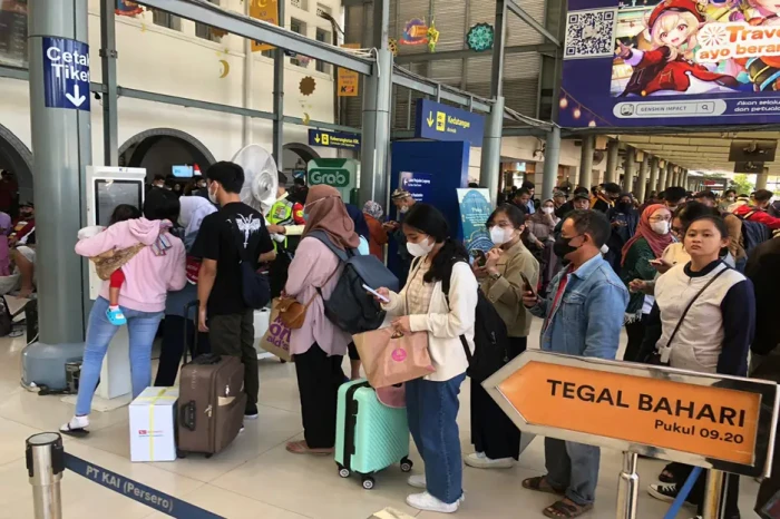 Cuti Lebaran Usai, Pemudik...