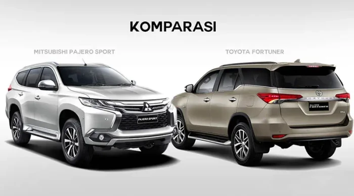 Rivalitas Toyota Fortuner...