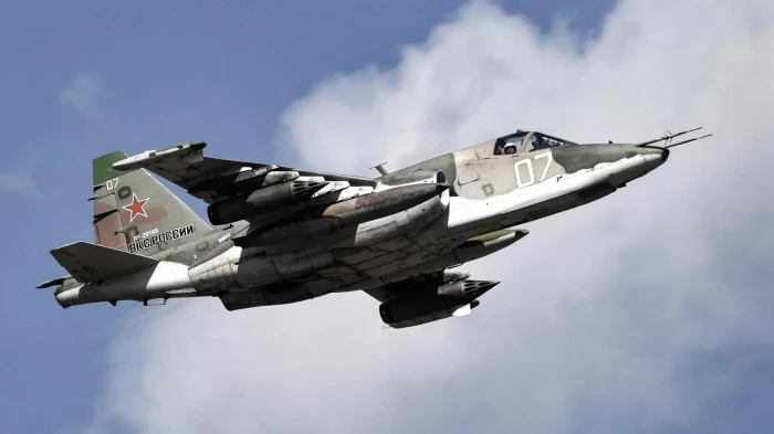 Pesawat Su-25 Rusia...