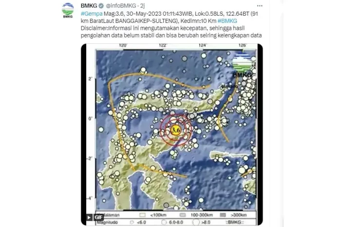 2 Gempa Bumi Guncang...