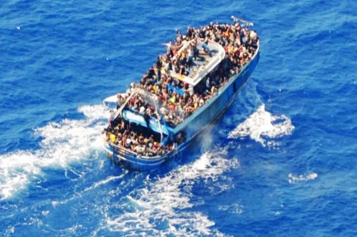 Kapal Migran Tenggelam...