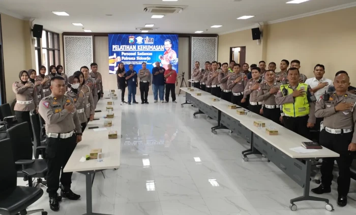 Satlantas Polresta Sidoarjo...