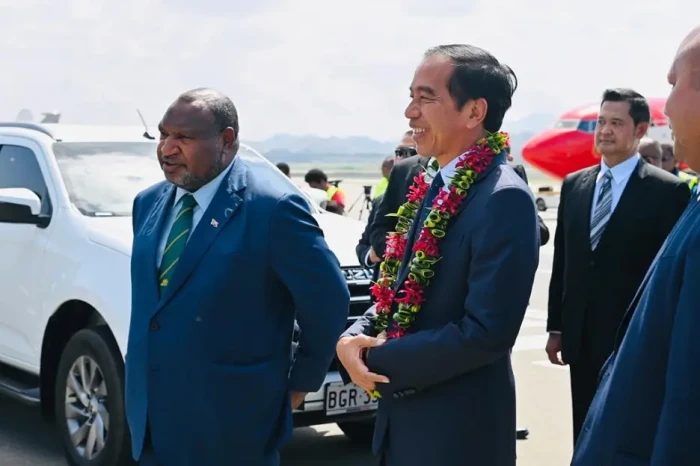 Tiba di Port Moresby...