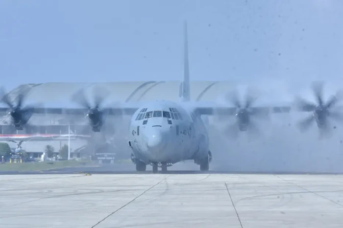 TNI AU Terima Pesawat...