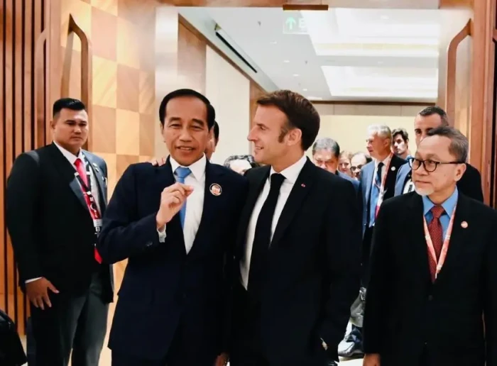 Bertemu Macron, Jokowi...