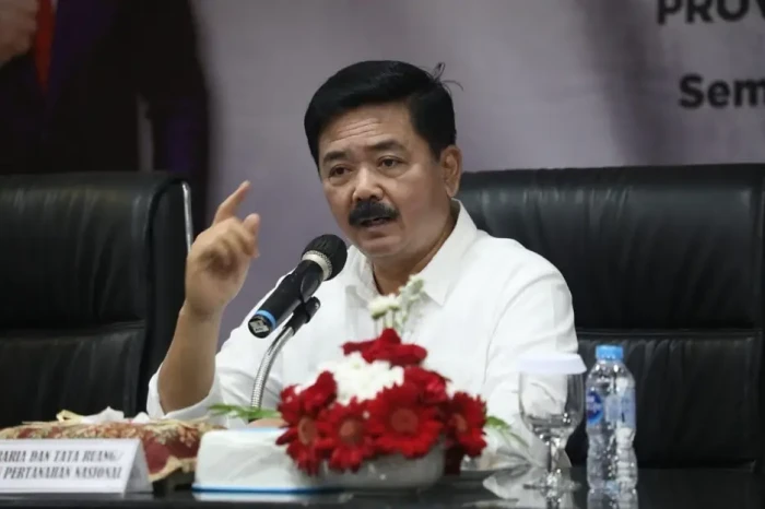 Menteri Hadi Tjahjanto...