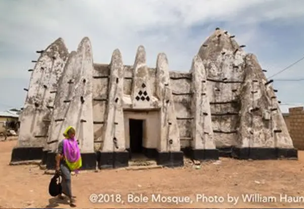 Masjid Lumpur di Ghana...