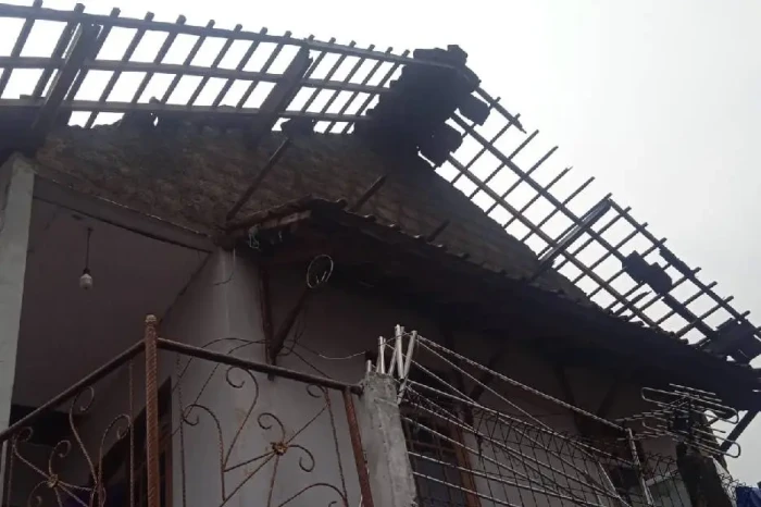 Hujan Angin di Kabupaten...
