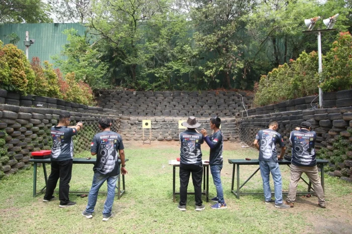 Gelar Lomba Tembak Wartawan,...
