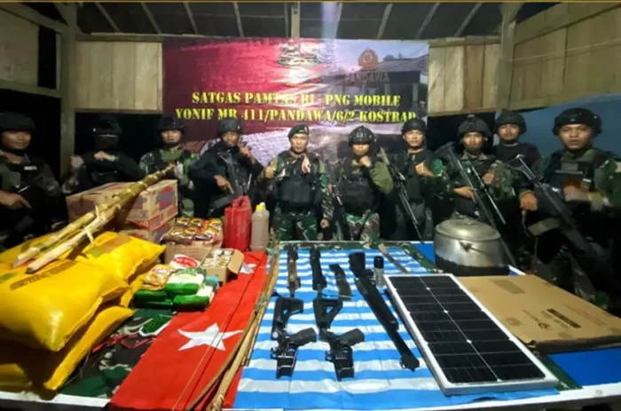 Satgas Kostrad Gagalkan...