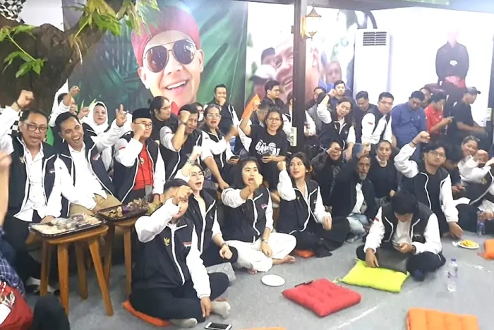 Nobar Debat Pilpres...