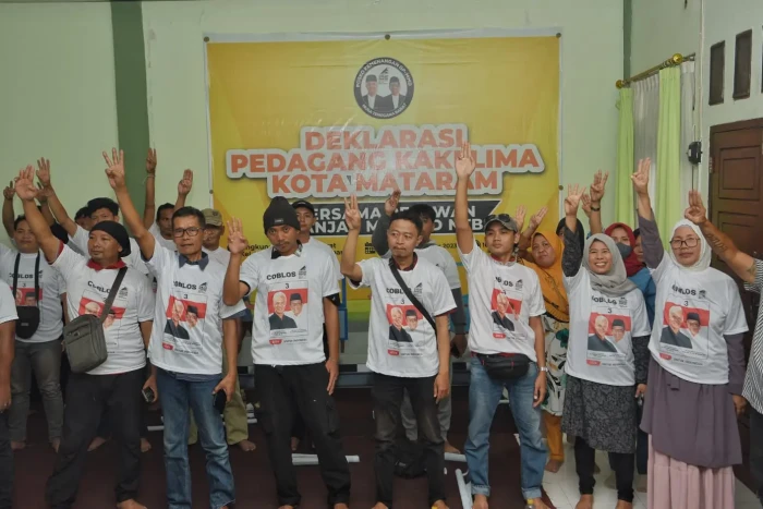 Pilpres 2024, PKL Kota...