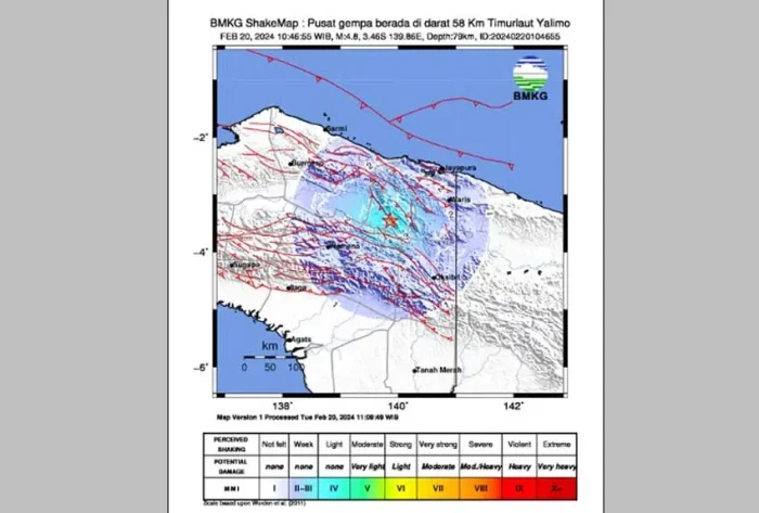 Gempa Bumi Magnitudo...