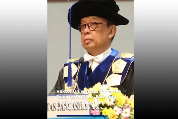 Hari Ini, Rektor Universitas...