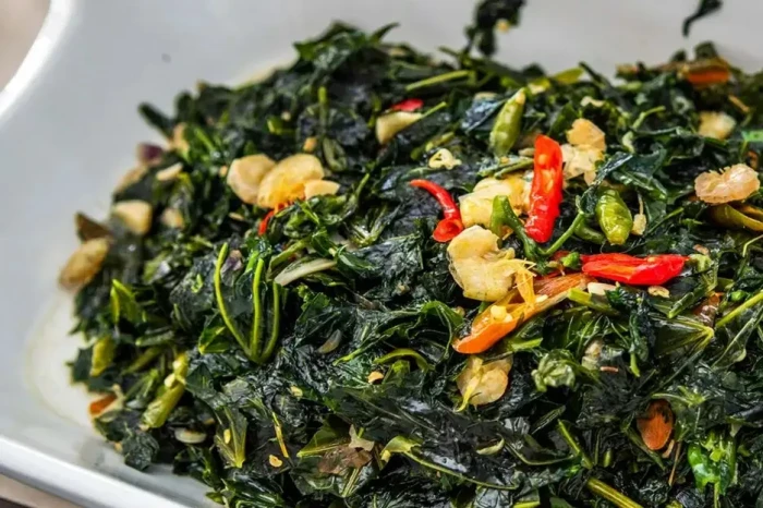 Resep Tumis Daun Singkong...