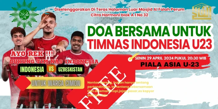 Dukung Timnas Indonesia...