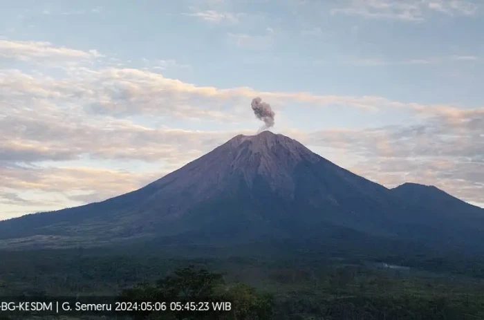Gunung Semeru Erupsi,...