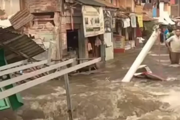 Pipa PDAM Jebol, Permukiman...