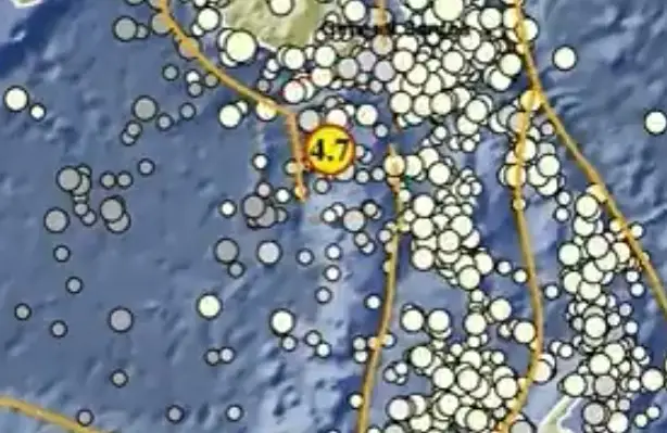 Gempa Berkekuatan M4,7...