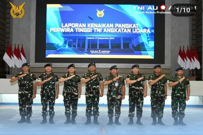 6 Pati TNI AU Resmi...