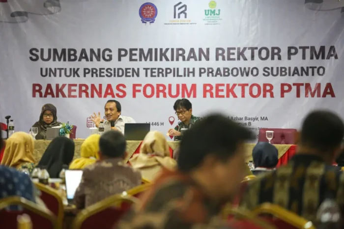 Forum Rektor PTMA akan...