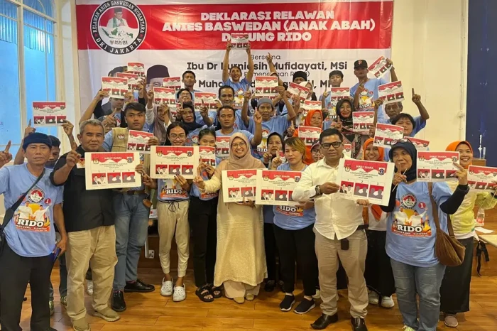 Relawan Anies Baswedan...