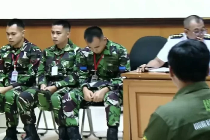 3 Oknum TNI AL Penembak...