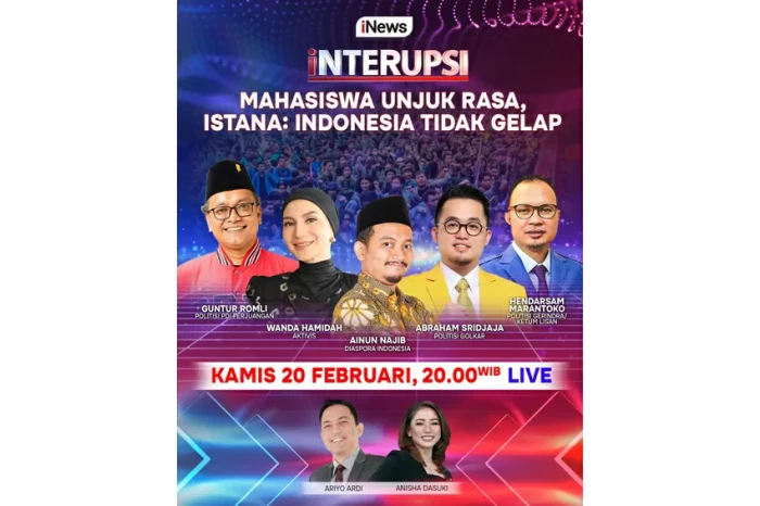 Saksikan INTERUPSI Mahasiswa...