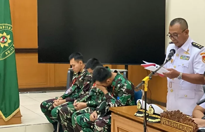 Oknum TNI AL Penembak...
