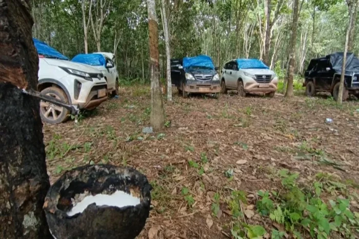 Penampakan 20 Mobil...
