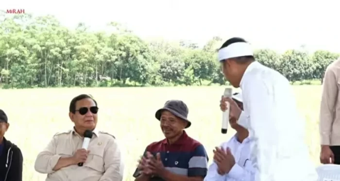Presiden Prabowo dan...