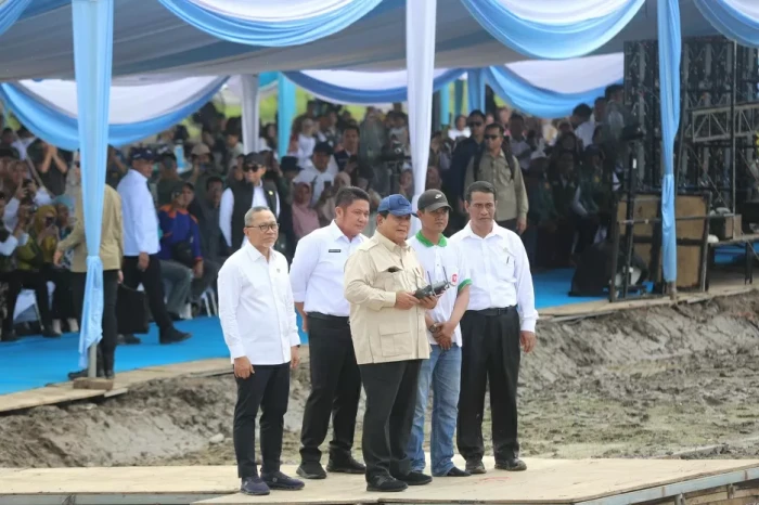 Presiden Prabowo dan...