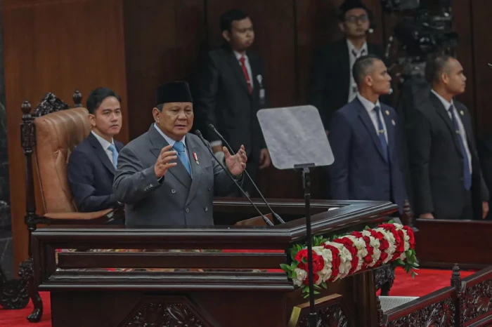 Potret Gagah Presiden...