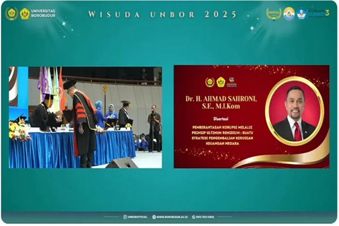 Muncul di Wisuda S3,...