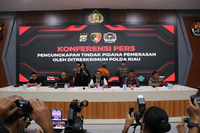 Polda Riau Tangkap Pelaku...