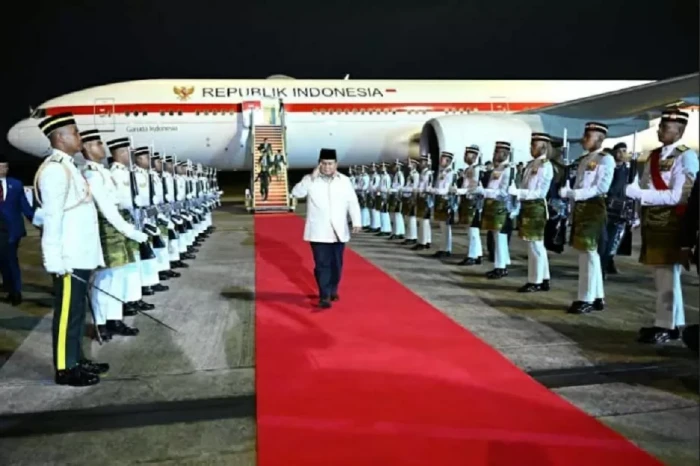 Presiden Prabowo Tiba...