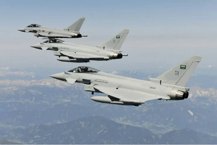 Jet Tempur Arab Saudi...