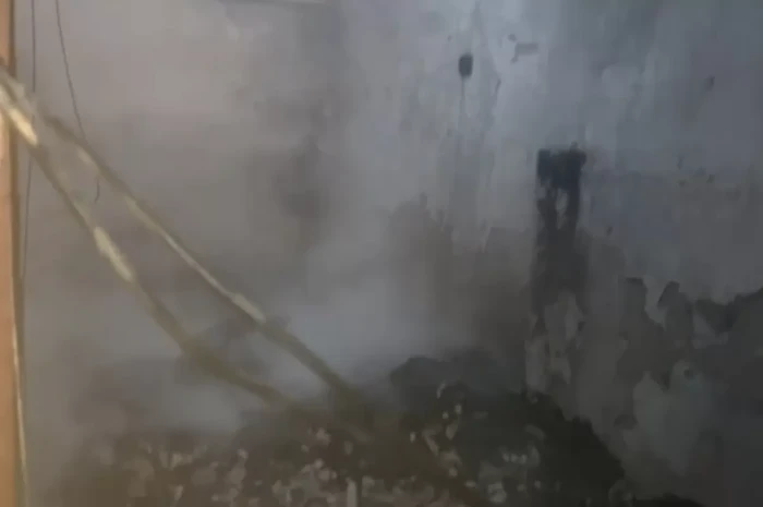 Kebakaran di Tambora...