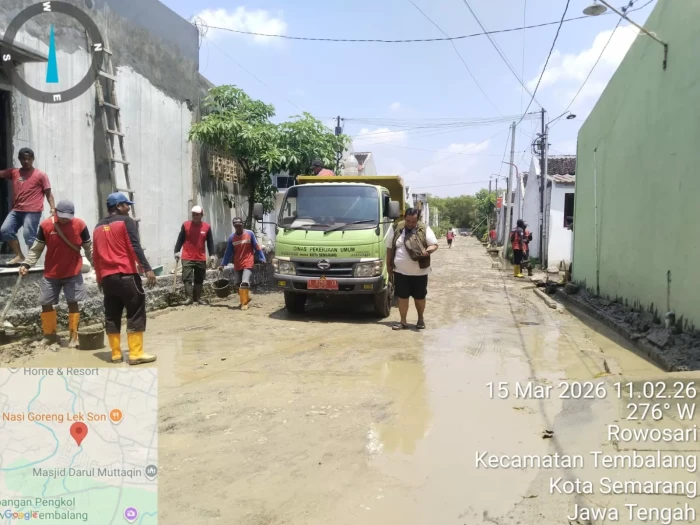 Perkuat Tanggul Dinar...