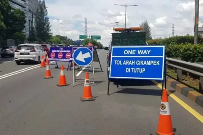 One Way hingga Contraflow...